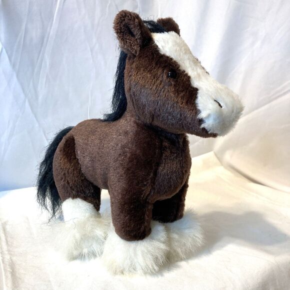 Ganz Webkinz Clydesdale Horse HM139 no code - Picture 4 of 11